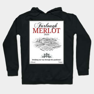 furlough merlot Hoodie